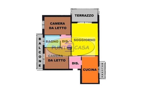 Appartamento con terrazzo in vendita a Borghetto Lodigiano - riferimento 383 (62)